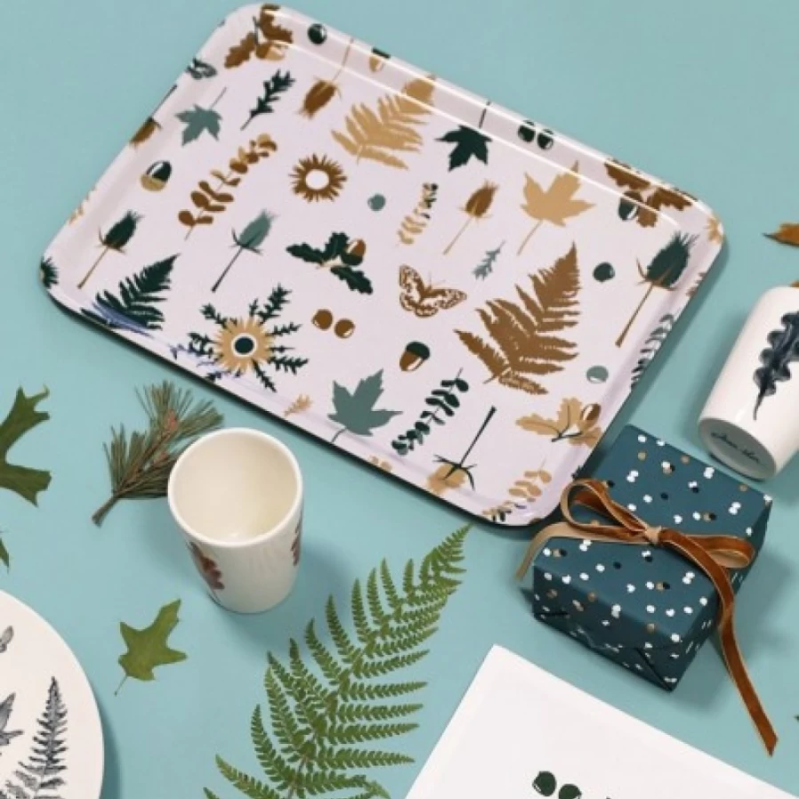 JEAN-VIER Green Serving Tray - Stylish and Durable Tableware for Entertaining