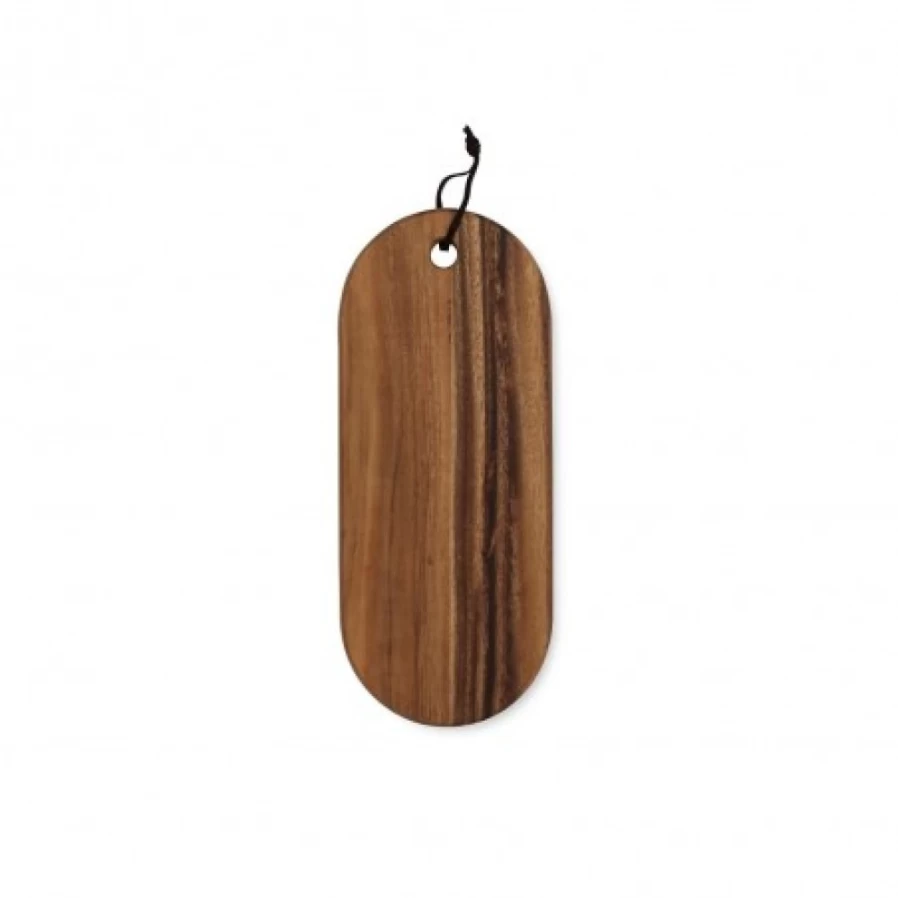 JEAN-VIER Solid Wood Chopping Board - Natural Brown Kitchen Cutting Board for Meat, Cheese, and Vegetables