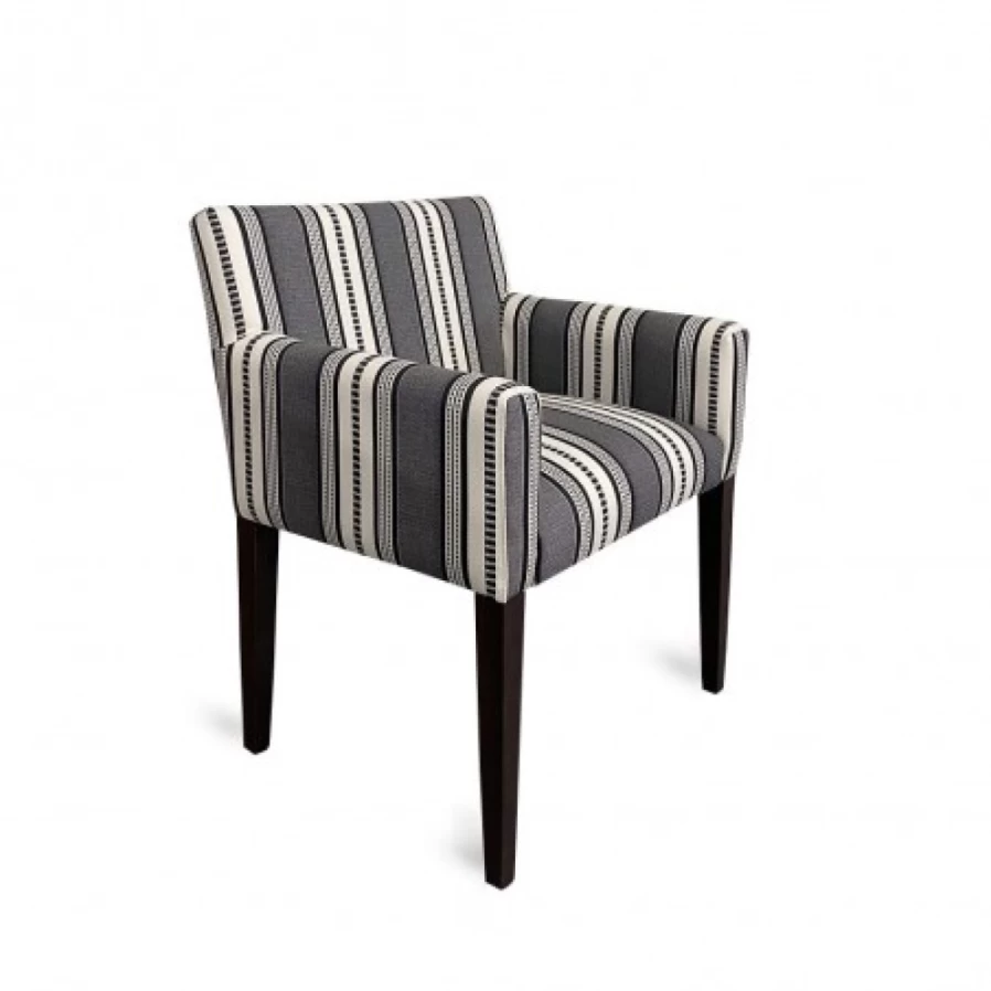"JEAN-VIER Modern Black Armchair - Stylish Comfort for Your Living Space"