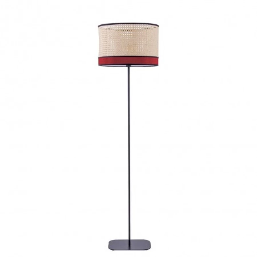 "JEAN-VIER Red Modern LED Table Lamp - Stylish Home Decor Lighting"