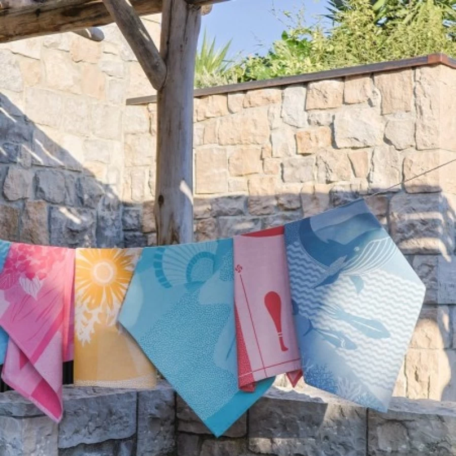 "JEAN-VIER Premium Yellow Hand Towel - Soft & Absorbent Bath Towel for Home & Spa"