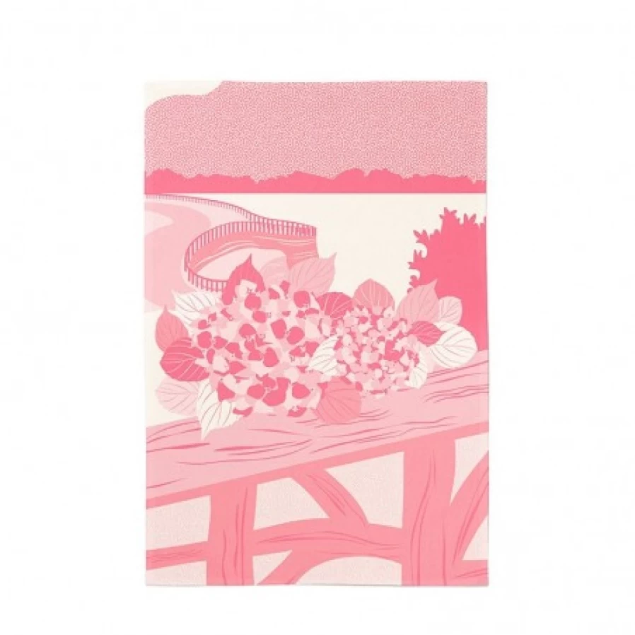 JEAN-VIER Premium Pink Tea Towel - Soft, Absorbent Kitchen Towel for Dishes & Cleaning