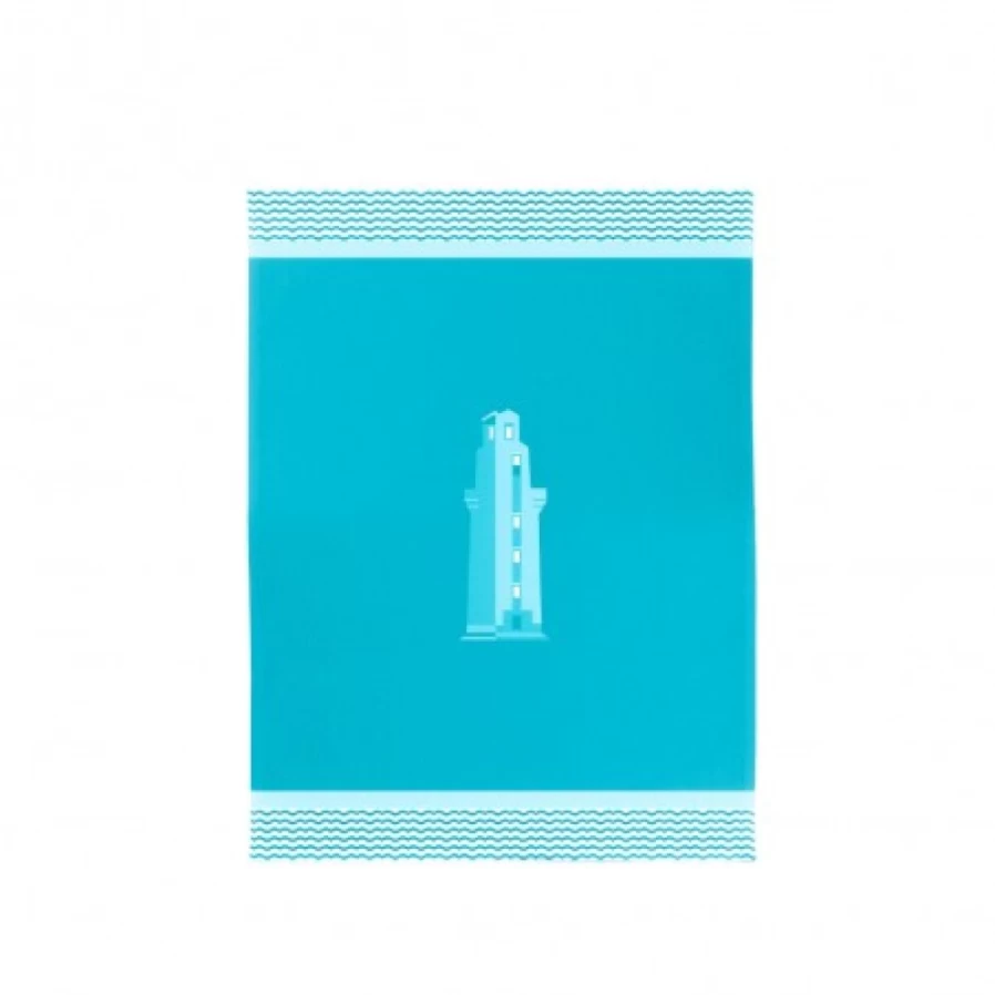 JEAN-VIER Premium Blue Hand Towel - Soft, Absorbent Bath & Kitchen Towel for Everyday Use