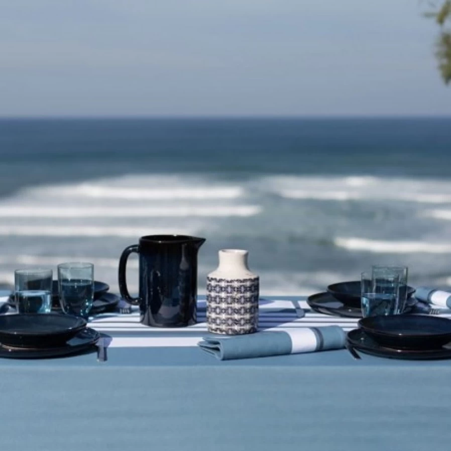 "JEAN-VIER Premium Blue Napkins - Soft & Absorbent Table Napkins for Dining & Events"
