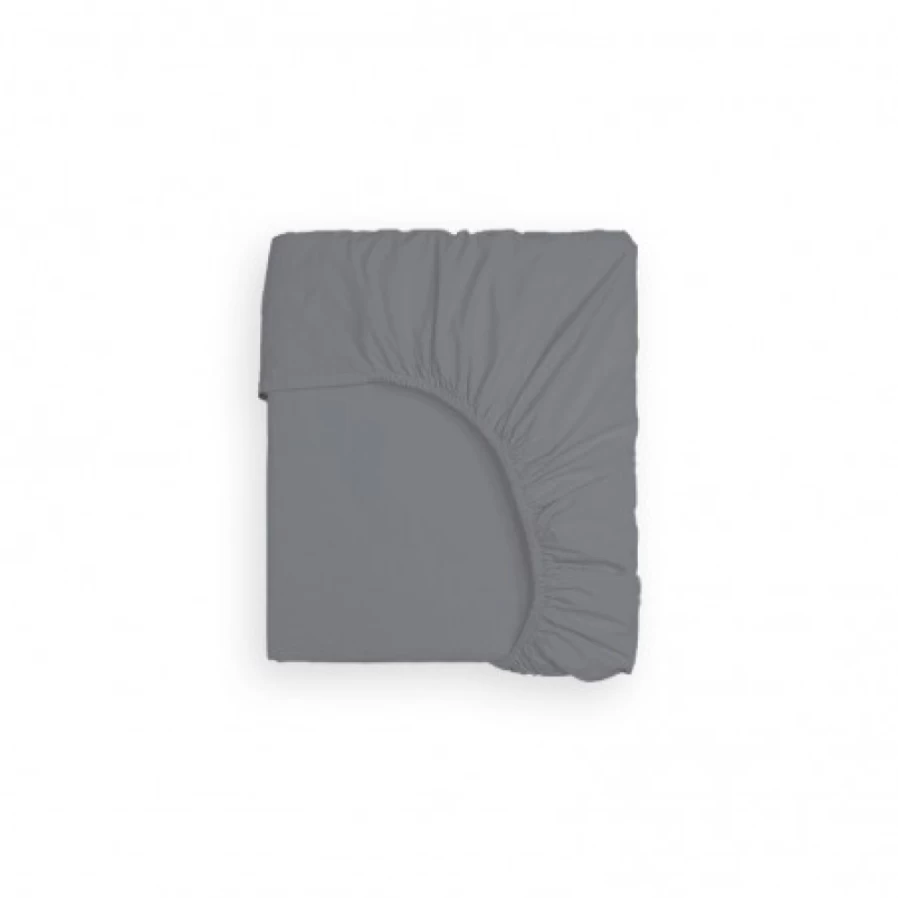 JEAN-VIER Grey Fitted Sheet - Soft, Wrinkle-Resistant & Elastic Deep Pocket Bed Sheet for Mattress