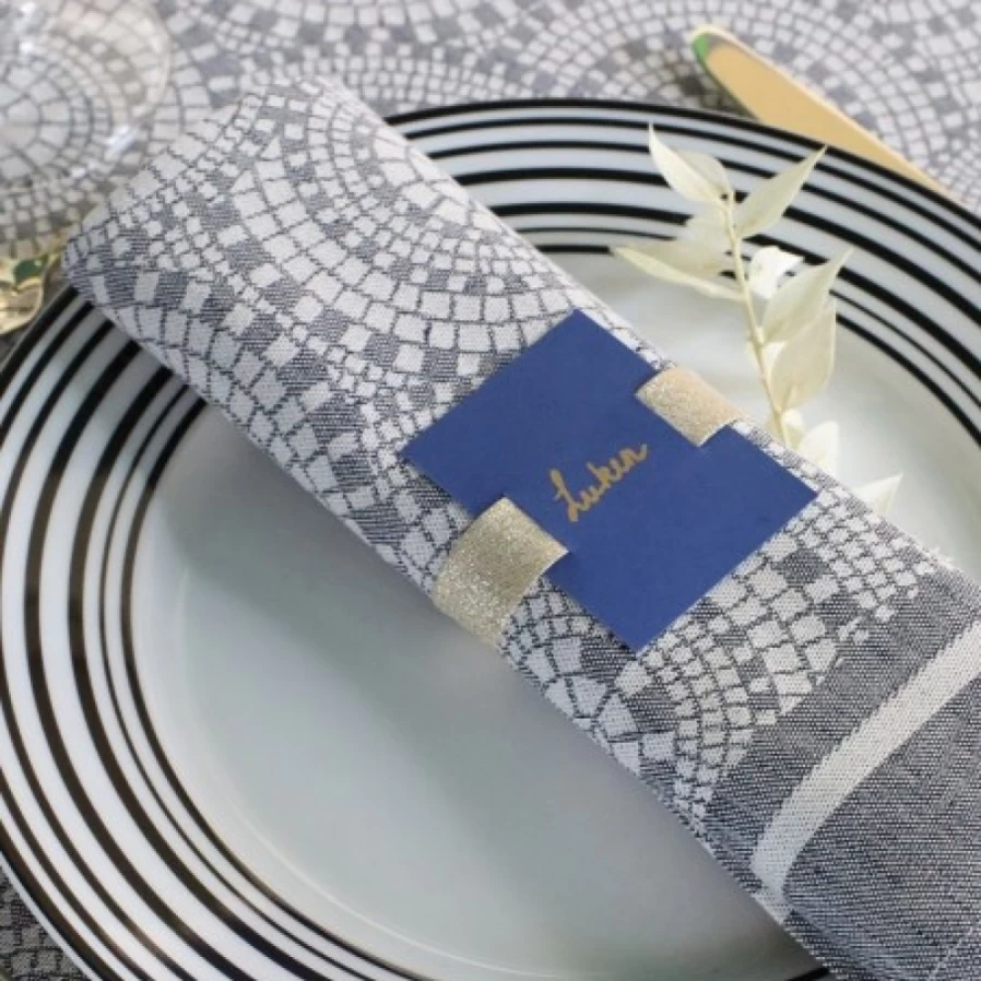 JEAN-VIER Premium Grey Napkins – Soft, Durable & Stylish Tableware for Elegant Dining