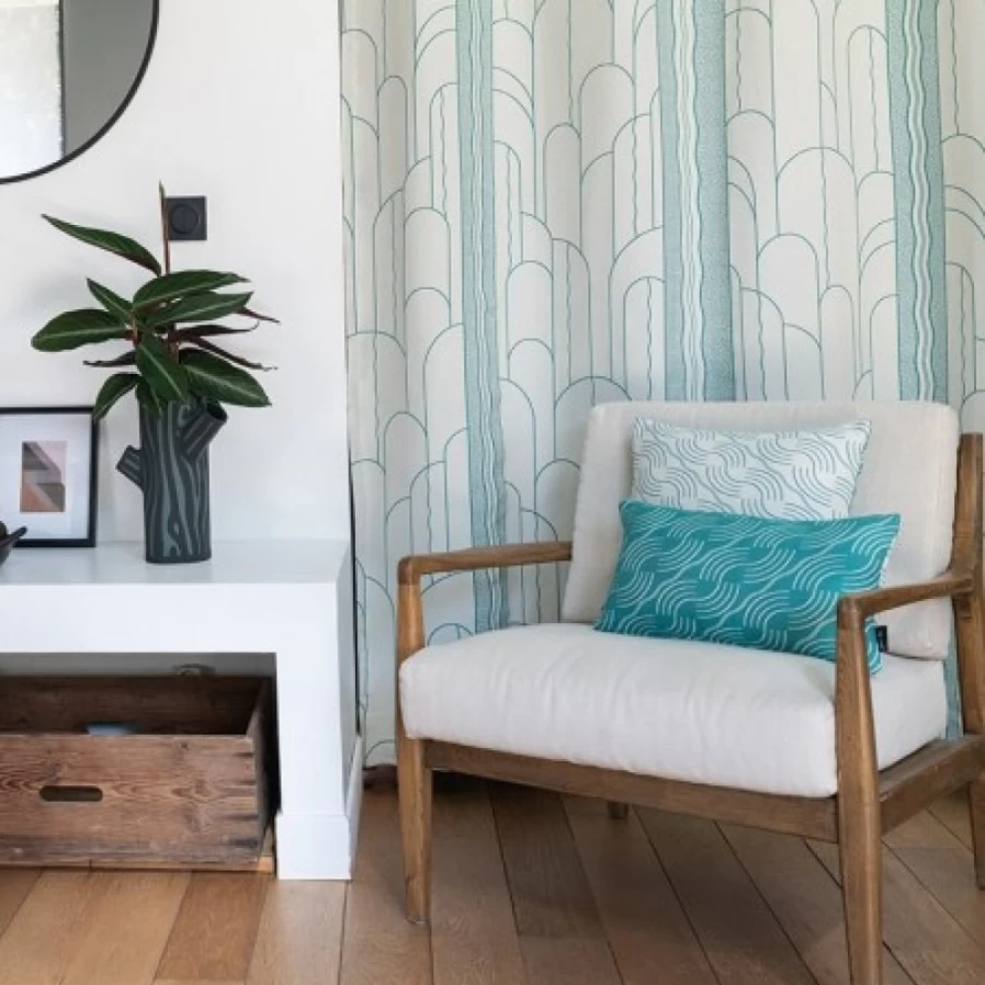 JEAN-VIER Green Curtains for Living Room - Premium Soft Window Drapes, Blackout Panels for Bedroom, Thermal Insulated Grommet Curtains