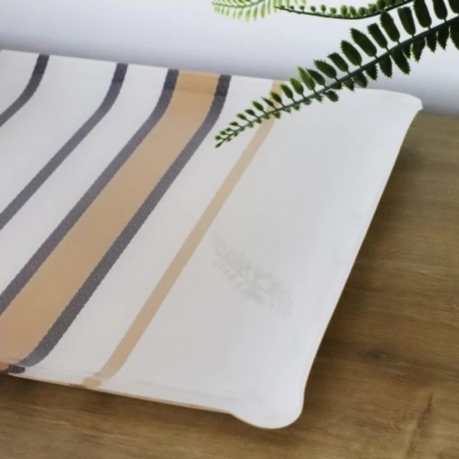 JEAN-VIER Brown Serving Tray - Elegant Wooden Tray for Dining & Decor
