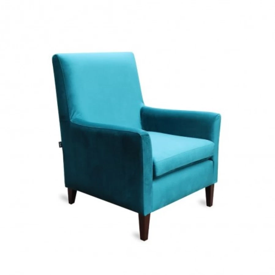 "JEAN-VIER Modern Blue Armchair - Stylish Comfort for Your Living Room"