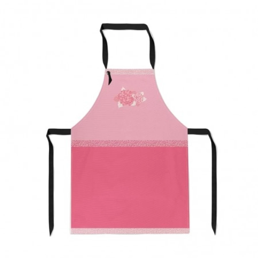 "JEAN-VIER Pink Apron - Stylish & Durable Kitchen Apron for Cooking & Baking"
