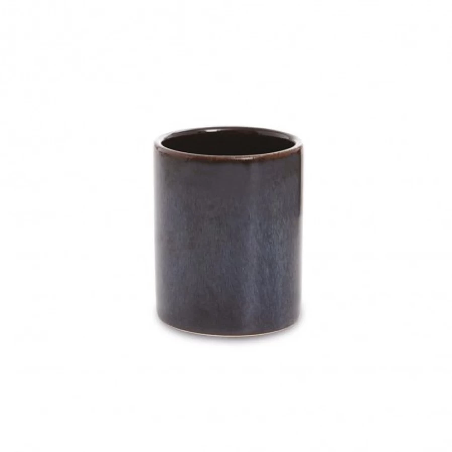JEAN-VIER Premium Blue Ceramic Coffee Mug - 12oz Handled Tea Cup, Dishwasher Safe