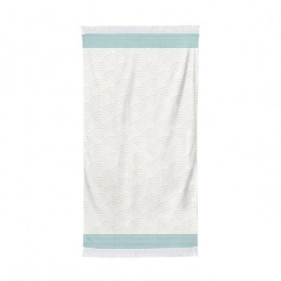 JEAN-VIER Premium Blue Bath Towel Set - Soft Absorbent Quick-Dry Shower Towels for Spa & Luxury Bathroom