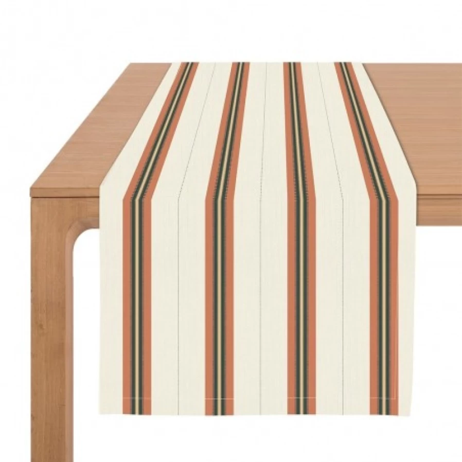 "JEAN-VIER Orange Table Runner - Premium Dining Table Decor"