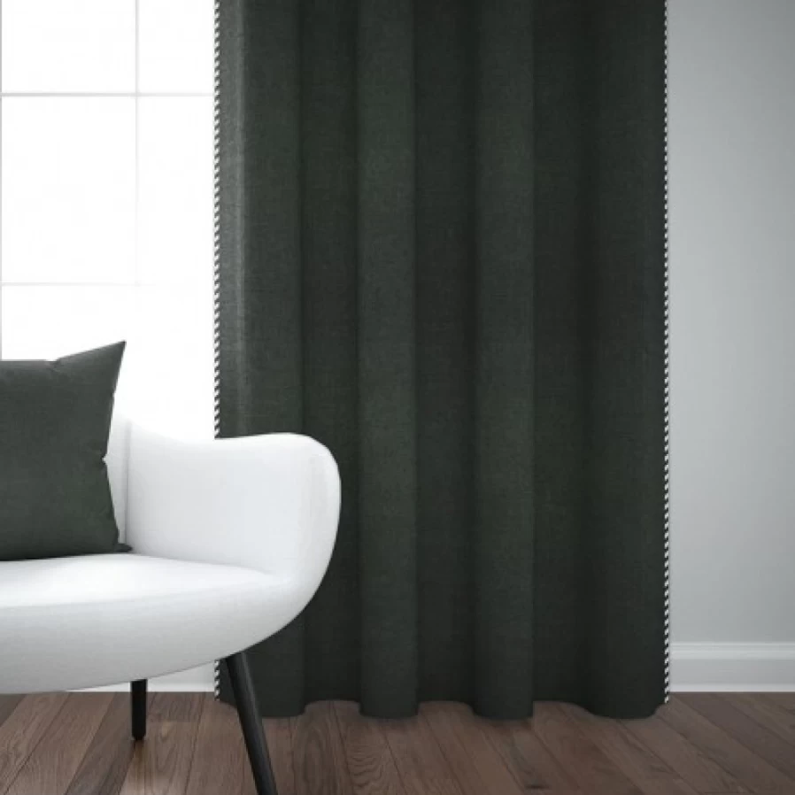 "JEAN-VIER Green Curtains for Windows - Premium Quality Home Decor"