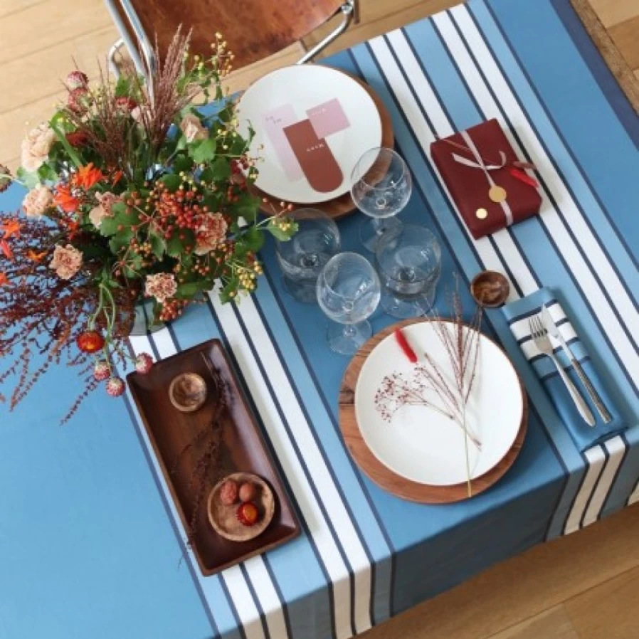 "JEAN-VIER Premium Blue Fabric by the Metre – High-Quality Textile for Sewing & Crafts"