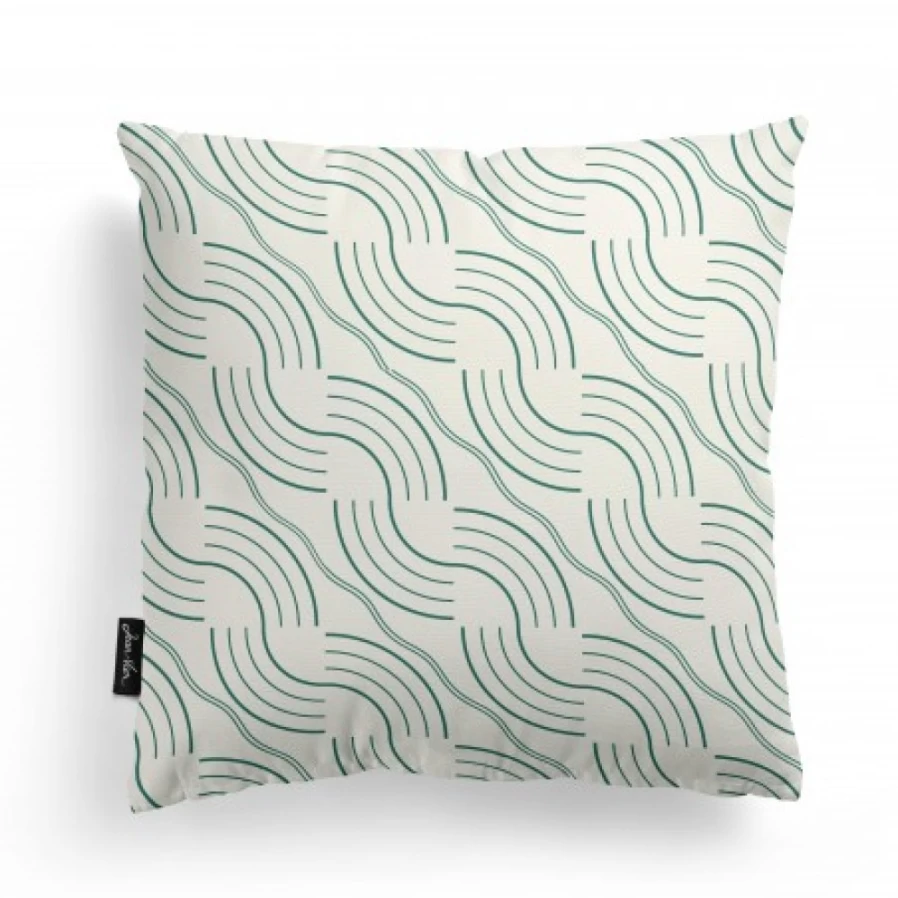 JEAN-VIER Green Cushion Cover - Soft, Durable, and Stylish Pillow Case for Home Decor