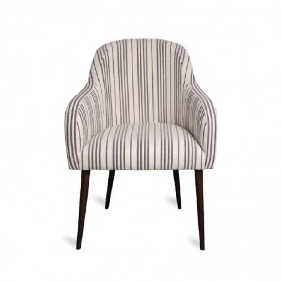 "JEAN-VIER Beige Armchair - Modern Comfortable Lounge Chair for Living Room"