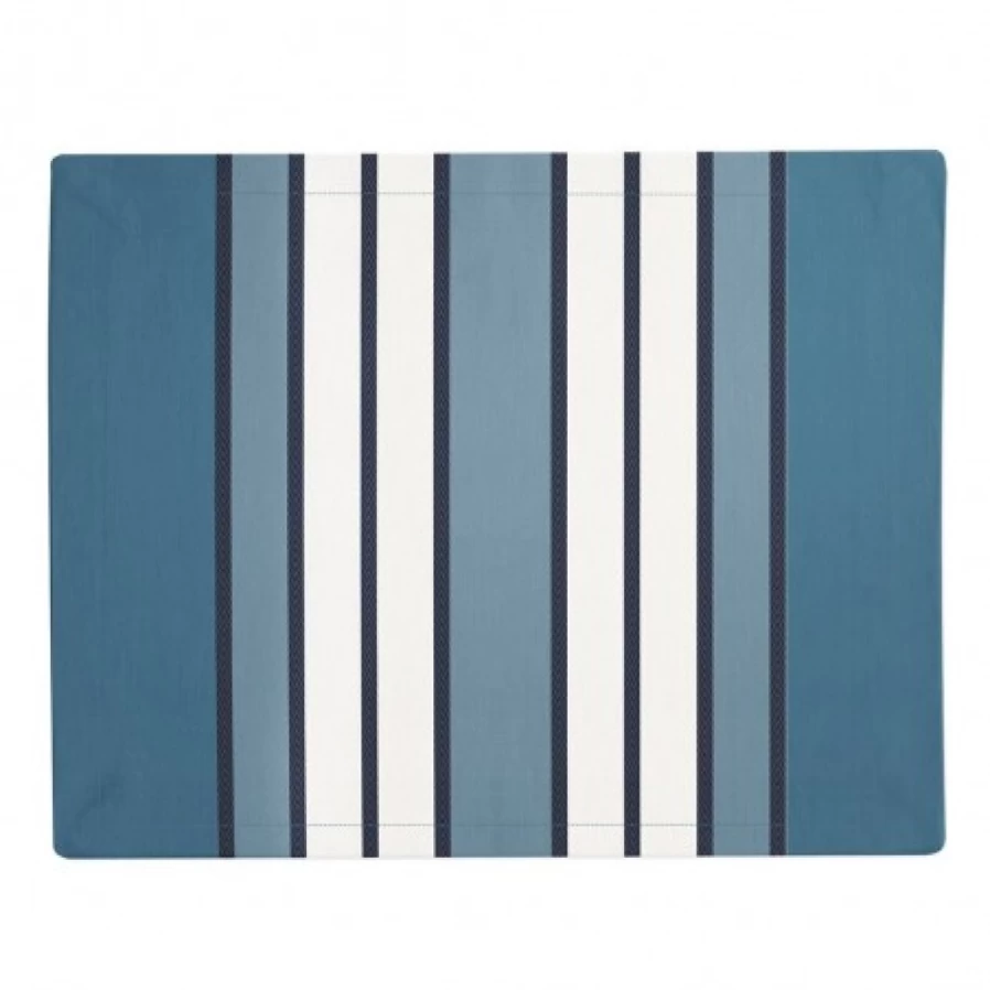 JEAN-VIER Modern Blue Dining Table Set - 4-Piece Kitchen Table & Chairs for Small Spaces