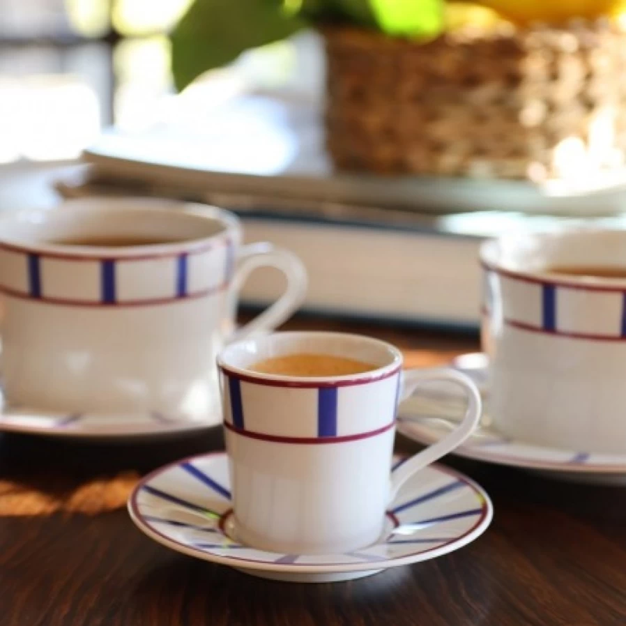"JEAN-VIER Premium White Coffee Mug - Insulated Ceramic Cup for Hot & Cold Beverages"