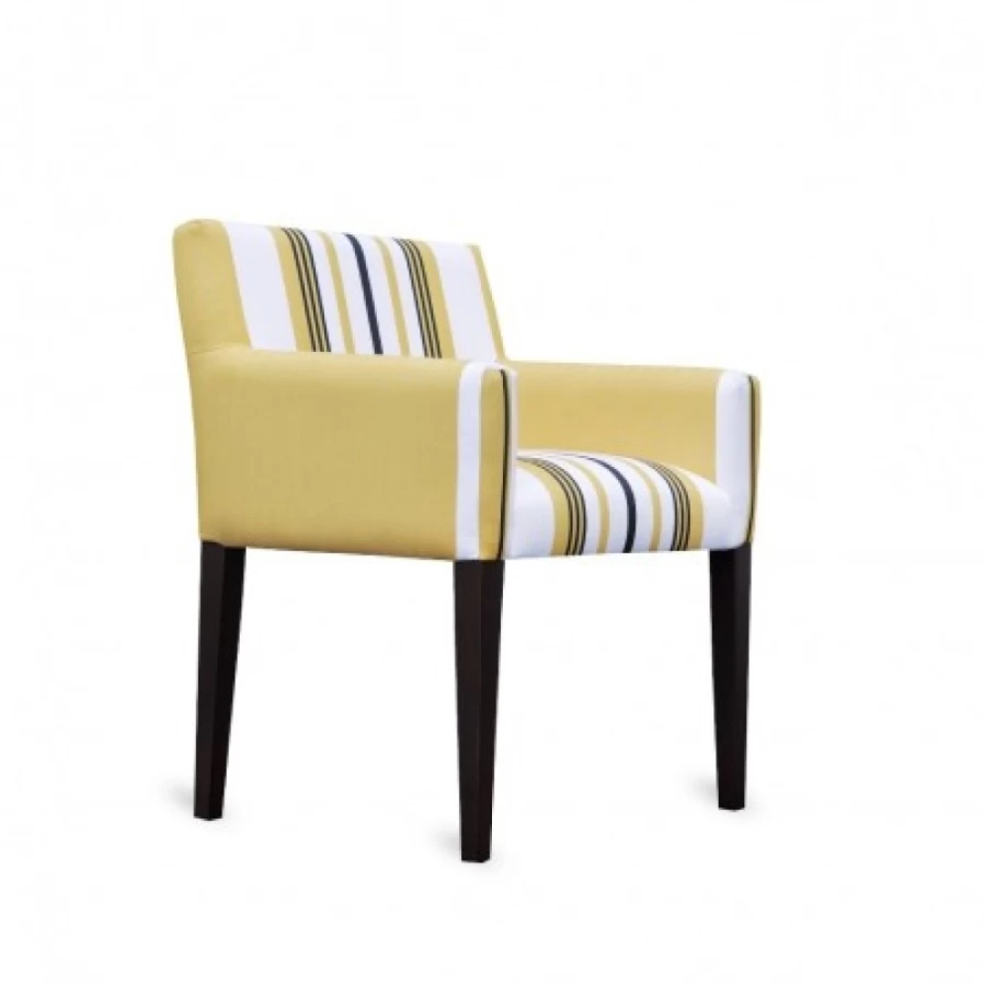 "JEAN-VIER Modern Yellow Armchair - Stylish Accent Chair for Living Room"