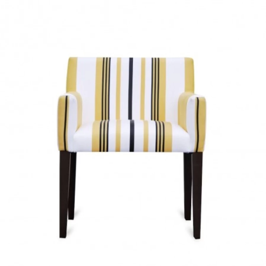 "JEAN-VIER Modern Yellow Armchair - Stylish Accent Chair for Living Room"