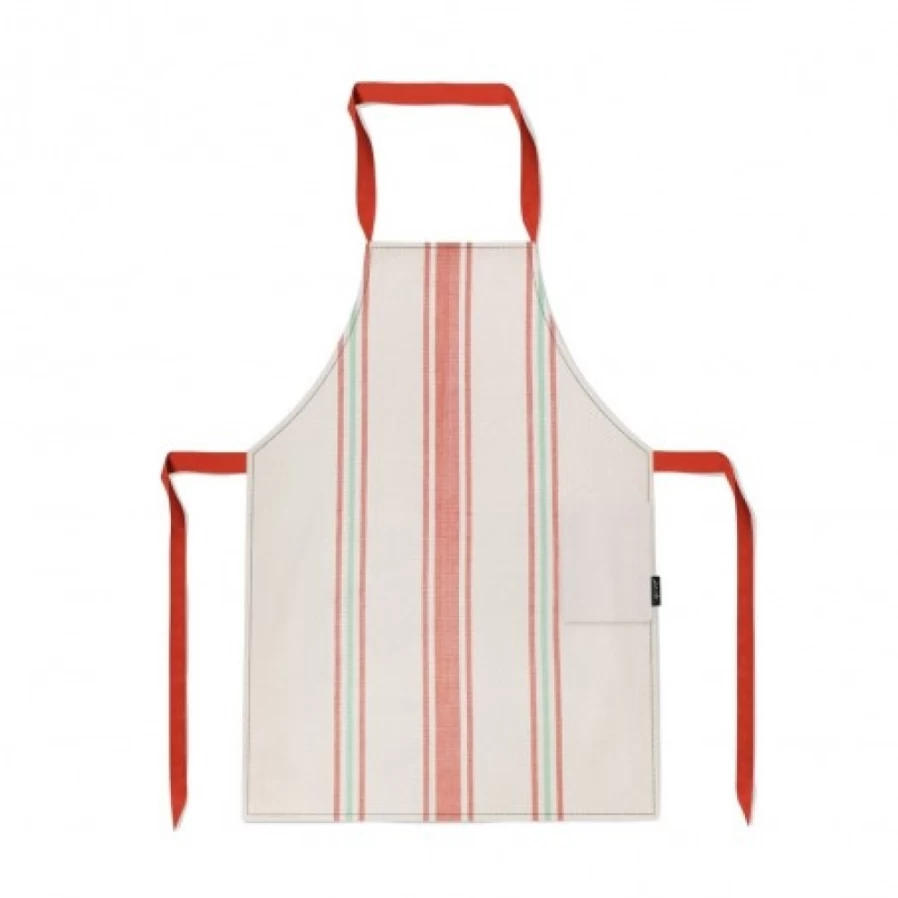 "JEAN-VIER Red Apron - Premium Quality Kitchen Apron for Cooking & Baking"