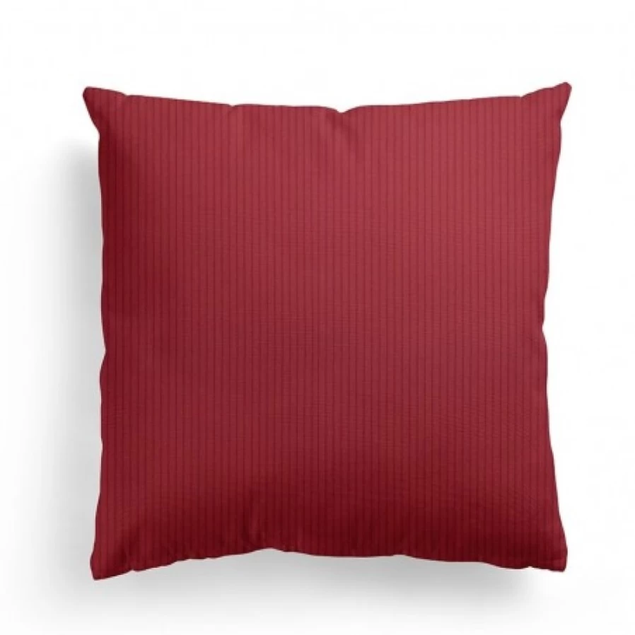 JEAN-VIER Red Decorative Cushion Cover - Soft Luxury Pillow Case for Sofa & Bed
