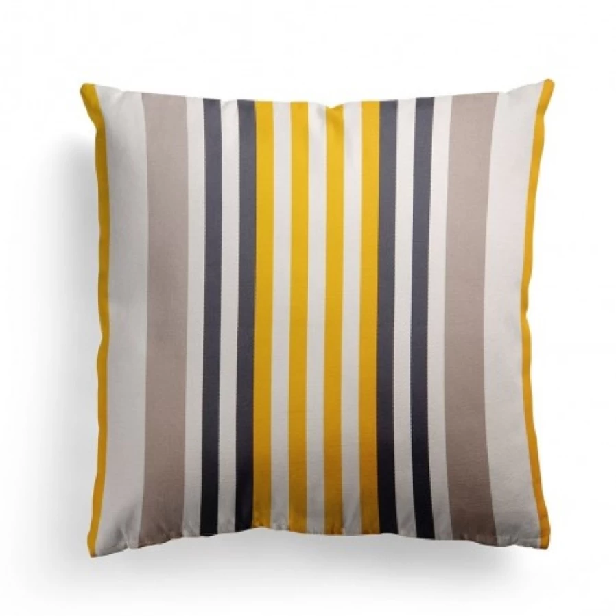 JEAN-VIER Yellow Cushion Cover - Soft Decorative Pillow Case for Home Decor