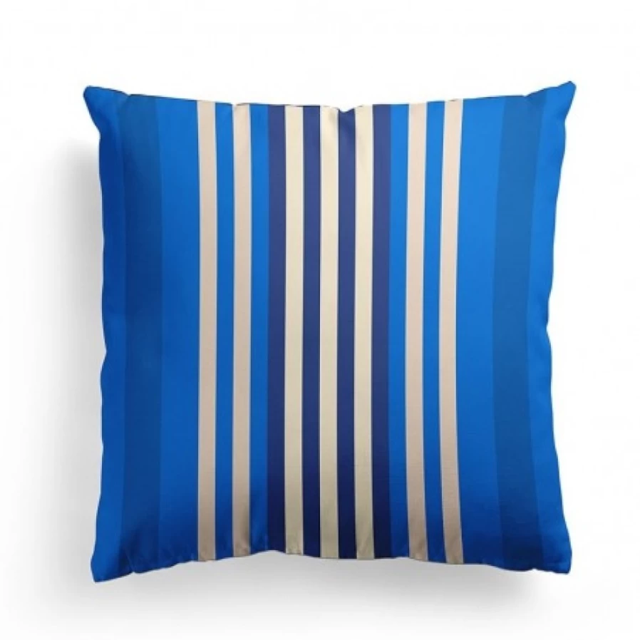 JEAN-VIER Blue Cushion Cover - Soft Decorative Pillow Case for Sofa & Bed